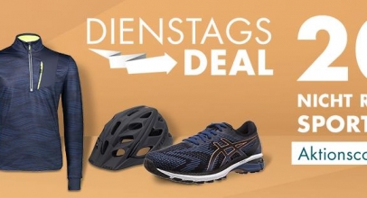 Dienstags-Deal bei Galeria – 20% Rabatt auf nicht reduzierte Sportartikel von hochwertigen Marken!