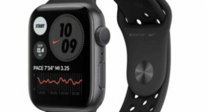 Apple Watch Series 6 Nike 44mm GPS grau Sport Armband Smartwatch für 354,-€ inkl. Versand!