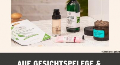 *TIPP* The Body Shop: 3 für 2 auf Gesichtspflege & Make-up!