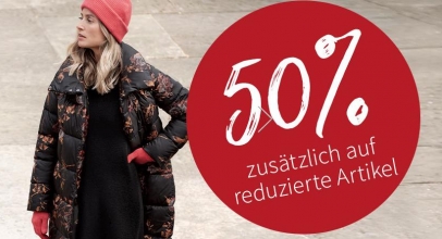 Gerry Weber: 50% Extra-Rabatt auf alle Sale-Artikel!