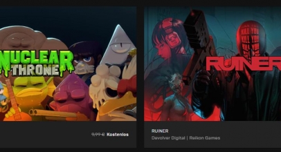 2 gratis Spiele im Epic-Games-Store (Nuclear Throne + RUINER)
