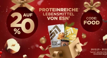 PROTEIN Week bei Fitmart: 20% Rabatt auf proteinreiche Lebensmittel von ESN!