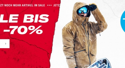 PlanetSports: Bis zu 70% Rabatt im Sale + 15% Extra-Rabatt auf ALLES! – z.B. Naketano, Adidas, Nike & O’Neill