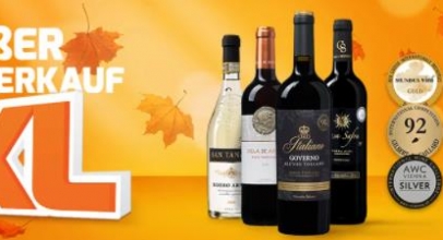 Weinvorteil: Großer Herbstverkauf XXL – bis 60% Rabatt!