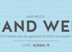 Brand Week: 20% Rabatt auf das gesamte SLOGGI-Sortiment!