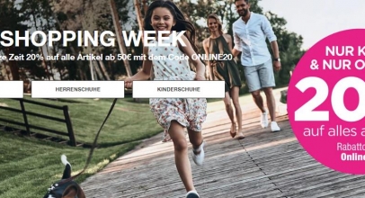 RENO: 20% Rabatt auf alle Schuhe ab 50€