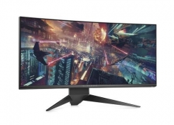 Dell Alienware AW3418HW Curved-LED-Monitor (34″) 86,7 cm (WFHD, 2560×1080, 21:9, IPS, 4ms, HDMI, DisplayPort) für 489,90€