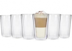 Sänger Doppelwandige Gläser Latte Macchiato 250 ml (6er Set) für 19,99€