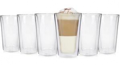 Sänger Doppelwandige Gläser Latte Macchiato 250 ml (6er Set) für 19,99€