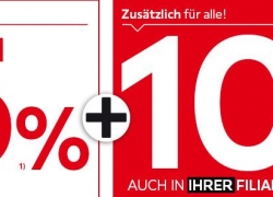 XXXLutz: 25% Rabatt + 10% Rabatt ohne Wenn und Aber!