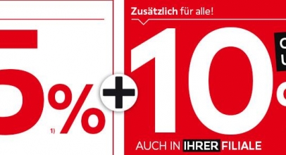 XXXLutz: 25% Rabatt + 10% Rabatt ohne Wenn und Aber!