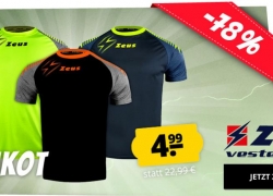 SportSpar – ZEUS Fast Trikot oder easy Trainingsanzug bis 78% Rabatt!