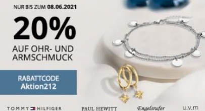 Christ: 20% Rabatt auf Ohr- und Armschmuck!
