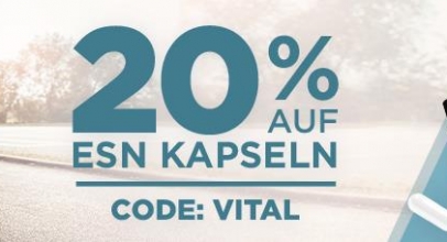 Fitmart: 20% Rabatt auf ESN Kapseln!
