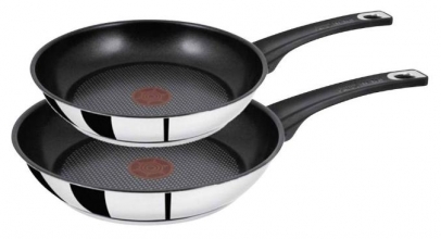 Tefal Jamie Oliver Pfannen Set ( 20cm & 26cm) (für alle Herdarten) für 34,99€