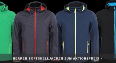 SPORT 1A: Herren Icepeak Softshelljacken zum Aktionspreis!