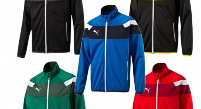 PUMA Spirit II Polyester Herren Tricot Jacke für 20,95€ inkl. Versand!
