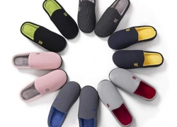 Damen & Herren Hausschuhe aus Memory-Baumwolle ab 7,20€