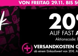 Black Shopping bei Galeria.de: 20% auf fast Alles + 15% auf Spielzeug!