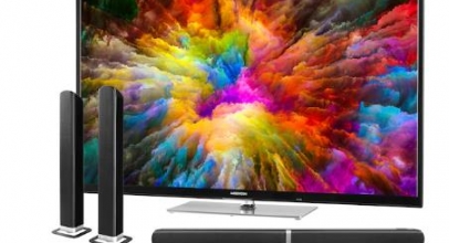 Medion LIFE X15022 50″ (125,8 cm) 4K UHD, Edge-LED-TV, HDR10 inkl. Soundbar (E64058) für 374,95€