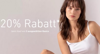 Calida-Shop: Singles Day Promotion – 20% Rabatt beim Kauf von 3 ausgewählten Basics!