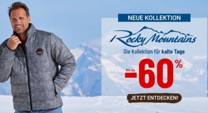Atlas for men: NEUE KOLLEKTION Rocky Mountains mit bis zu 60% Rabatt!