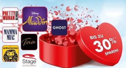 30% Ersparnis auf Musicals und Shows bei DERTOUR!
