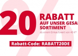 Sale bei Witt Weiden – 20% Rabatt auf das gesamte Sortiment!