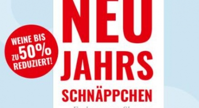 Neujahrsschnäppchen bei Hawesko – Ersparnis bis 50%!