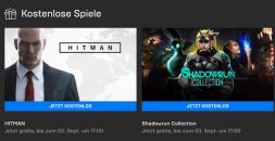 Epic Games GRATIS:  z.B: „HITMAN“ oder „Shadowrun Collection“ + weitere Spiele