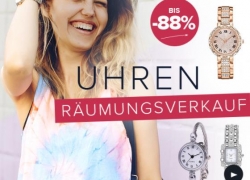 Großer Uhren Räumungsverkauf bei Silvity – bis 88% Rabatt!