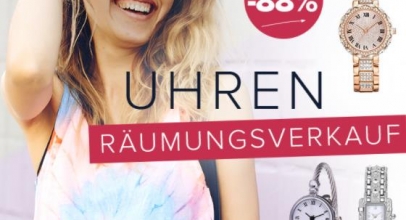 Großer Uhren Räumungsverkauf bei Silvity – bis 88% Rabatt!