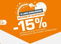 Saturn: 15% Rabatt auf Elektrische Zahnbürsten, Akku-Handstaubsauger, Rasierer uvm…