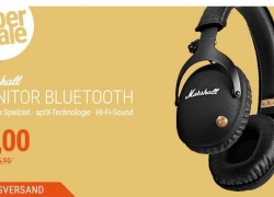 Cyber Sale – Marshall Monitor Bluetooth schwarzer Over-Ear-Kopfhörer für 99,-€ inkl. Versand!