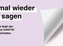 Blume2000: 1x 0,75l Flasche Sekt Halbtrocken aus der Limited Edition GRATIS!!