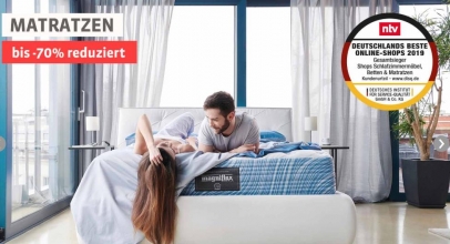 Schlafwelt: Matratzen – bis zu 70% Rabatt!