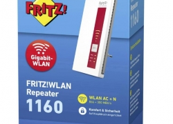 AVM FRITZ!WLAN Repeater 1160 (867MBit/s 2.4GHz, 5GHz) für 39,44€