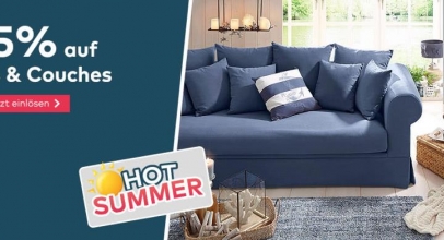 Quelle: 15% Rabatt auf Sofas & Couches