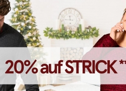 HAPPY SIZE – Weihnachtsaktion mit 20% Rabatt auf Strick!