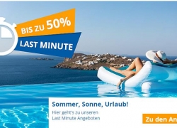Urlaub.de – Tagesaktuelle Lastminute Schnäppchen – bis zu 50% Rabatt!