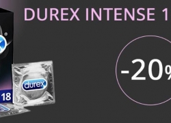 Kondom-Outlet: Durex Intense Orgasmic 18 Kondome mit 20% Rabatt!