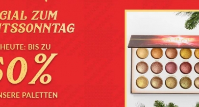 BH Cosmetics: Advents-Special – bis zu 50% Rabatt auf Paletten!