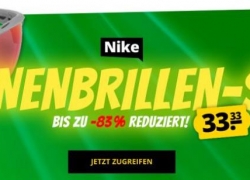 SportSpar: 100 Nike Sonnenbrillen viele versch. Modelle für je 33,33€