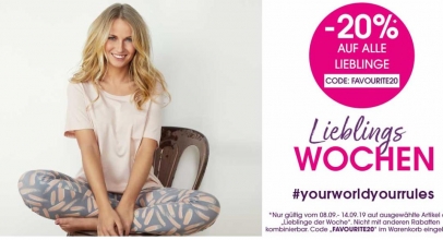 Lieblings-Wochen bei LASCANA: 20% Rabatt auf alle Lieblinge!