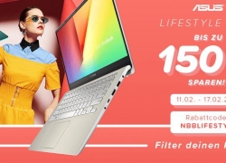 Notebooksbilliger: „Asus Lifestyle Days“ – z.B.: Asus VivoBook für nur 399€