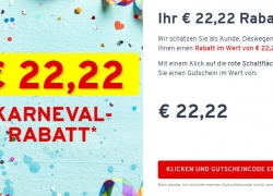 Vorteilshop: 22,22€ Rabatt auf alles! z.B.: 2x 10er-Pack Chimsee Boxershorts für 77,76€