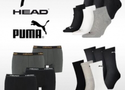 MYBODYWEAR – PUMA Socken + Head Boxer im Angebot + GRATIS VERSAND!