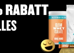 MyProtein – Black Friday Sale – 55% Rabatt auf ALLES!