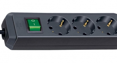 [Prime] Brennenstuhl Eco-Line (Steckdosenleiste 3-fach – 1,5m Kabel) schwarz für 3€