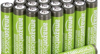24x AmazonBasics AAA-Batterien mit hoher Kapazität (wiederaufladbar, 850 mAh) für 14,24€